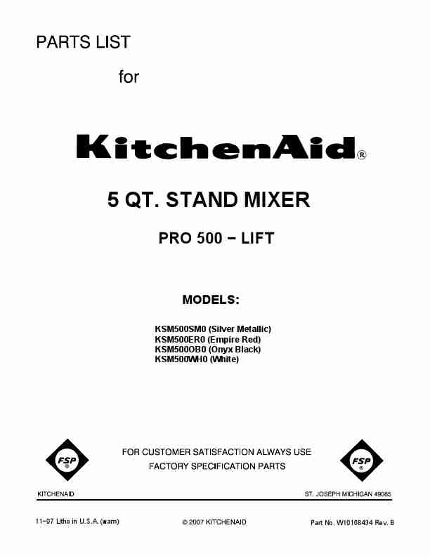 KitchenAid Mixer KSM500SM0-page_pdf